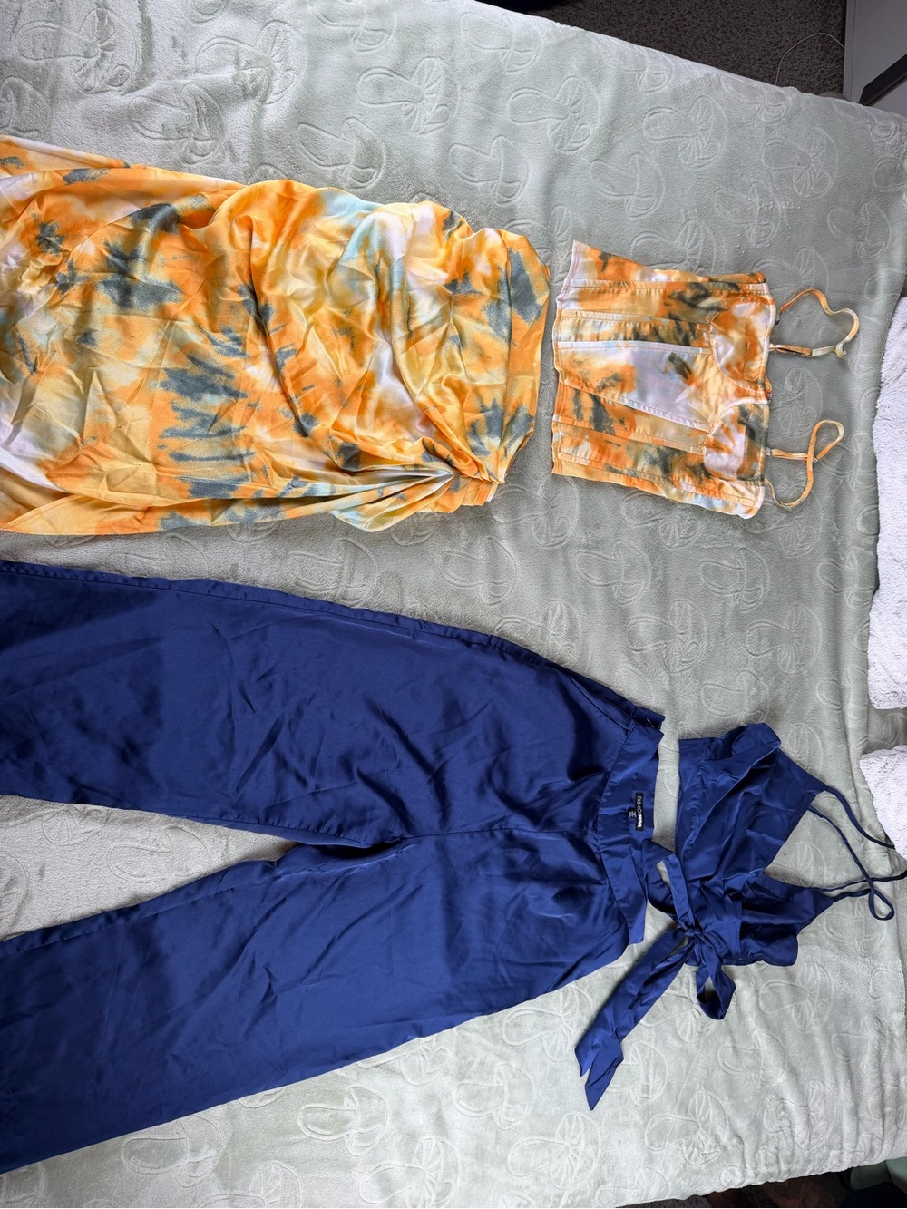 PrettyLittleThing & Fashion Nova 2 Piece Satin Sets